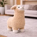 Soft and cozy alpaca plush.webp