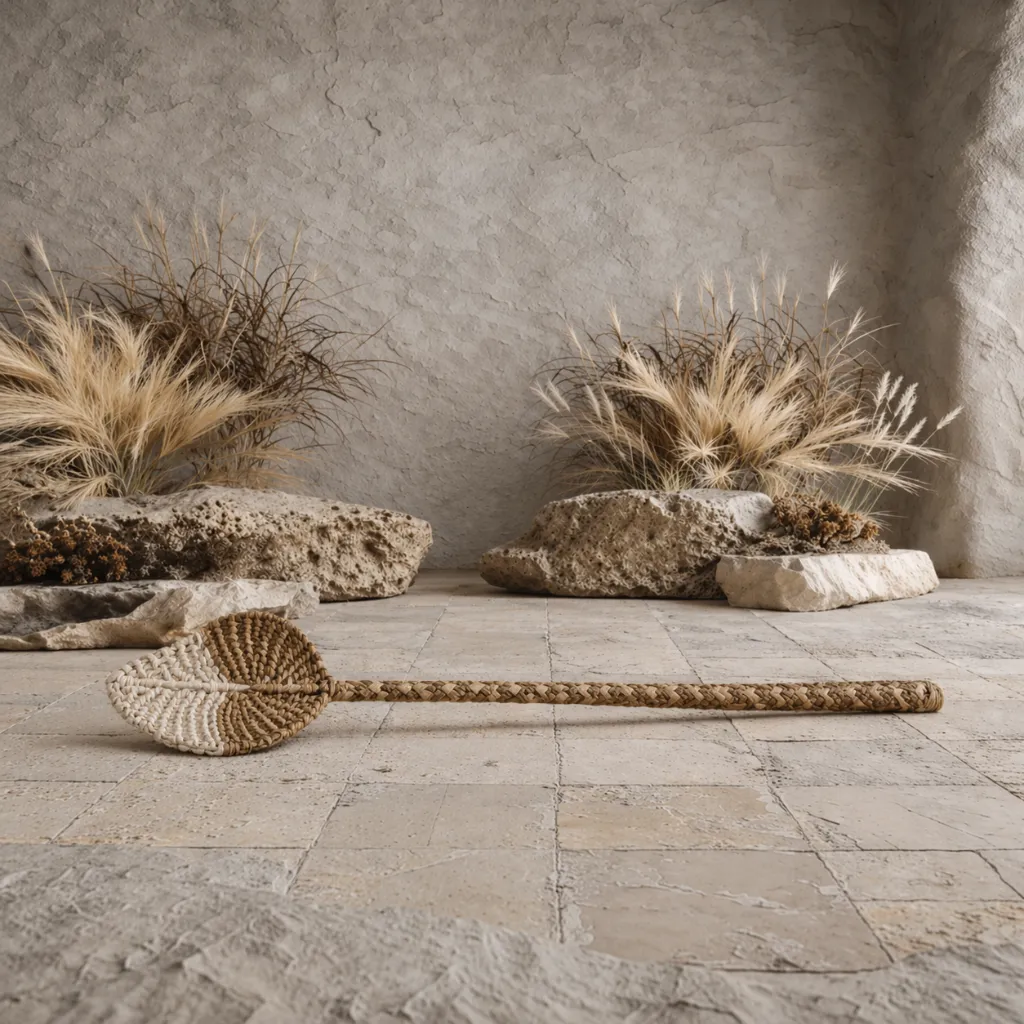 Neutral tones and woven textures.webp