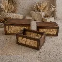 Rustic Mediterranean still life with wooden boxes.webp