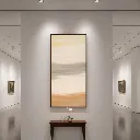 Serene abstract in a minimalist gallery.webp