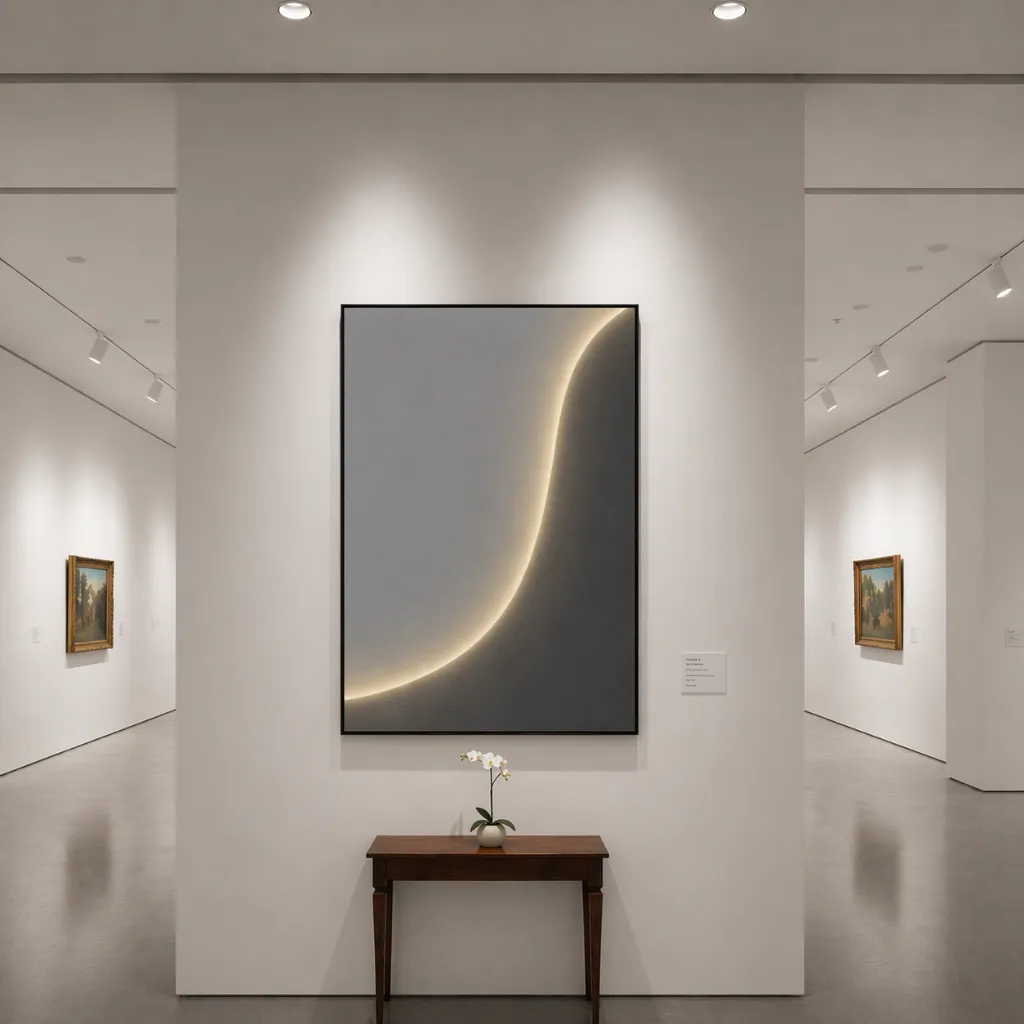 Minimalist art gallery with abstract painting (5).webp