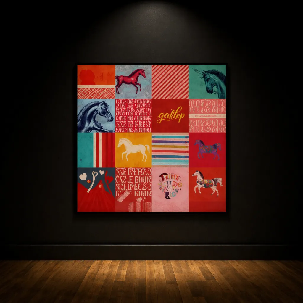 Gallery spotlight on horse-themed collage.webp