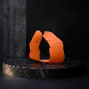 Abstract Dual-Tone Modern Sculpture.webp