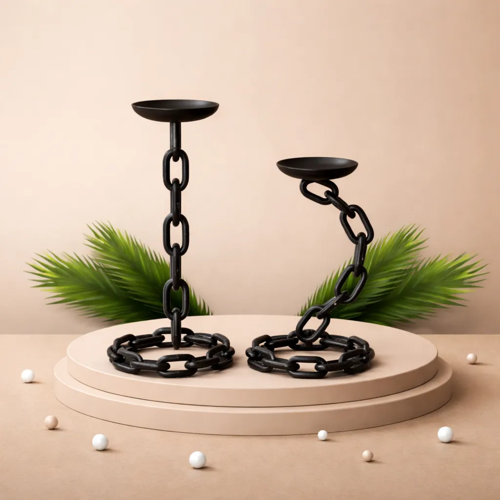 Abstract Metal Sculpture Set.webp