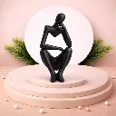 Modern Abstract Couple Sculpture.webp