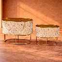Moroccan Gold Planter Set.webp