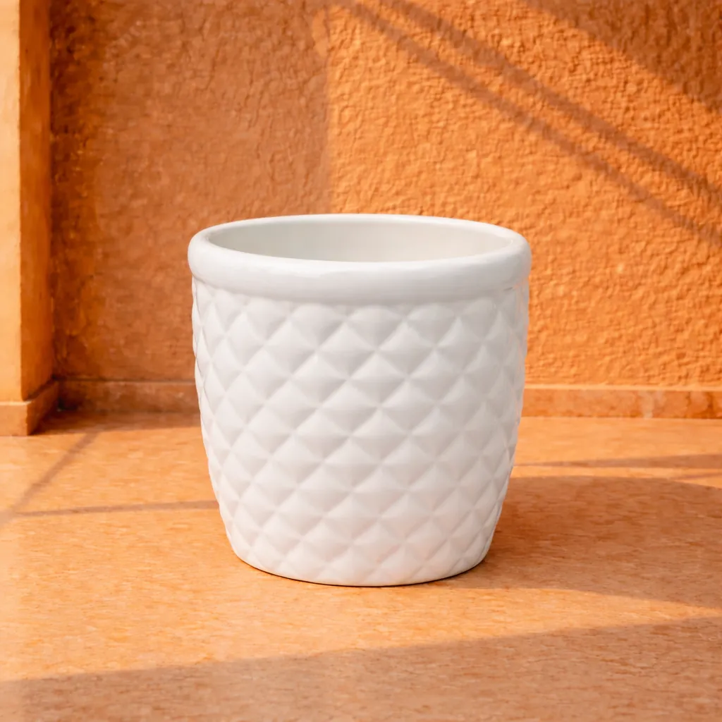 Quilted Ivory Planter.webp
