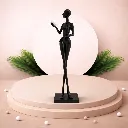 Elegant Tall Figurative Sculpture.webp