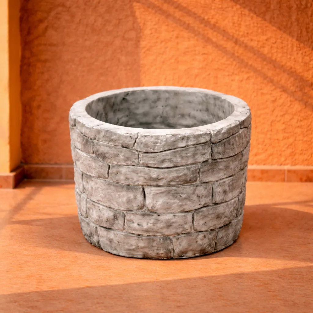 Stone Texture Planter Pot.webp