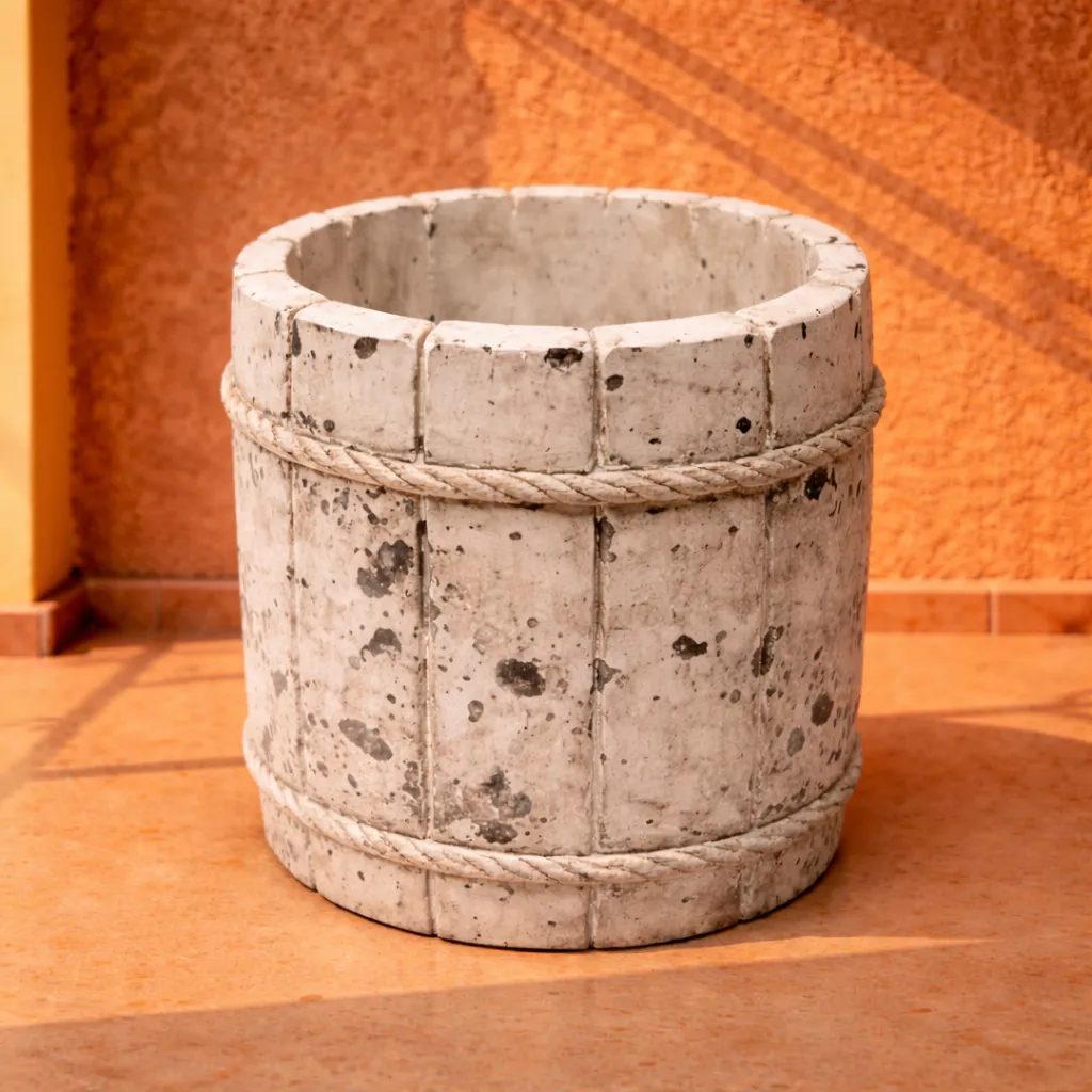 Vintage Barrel Planter.webp