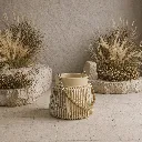 Rustic Handwoven Storage Basket with Fabric Lining.webp