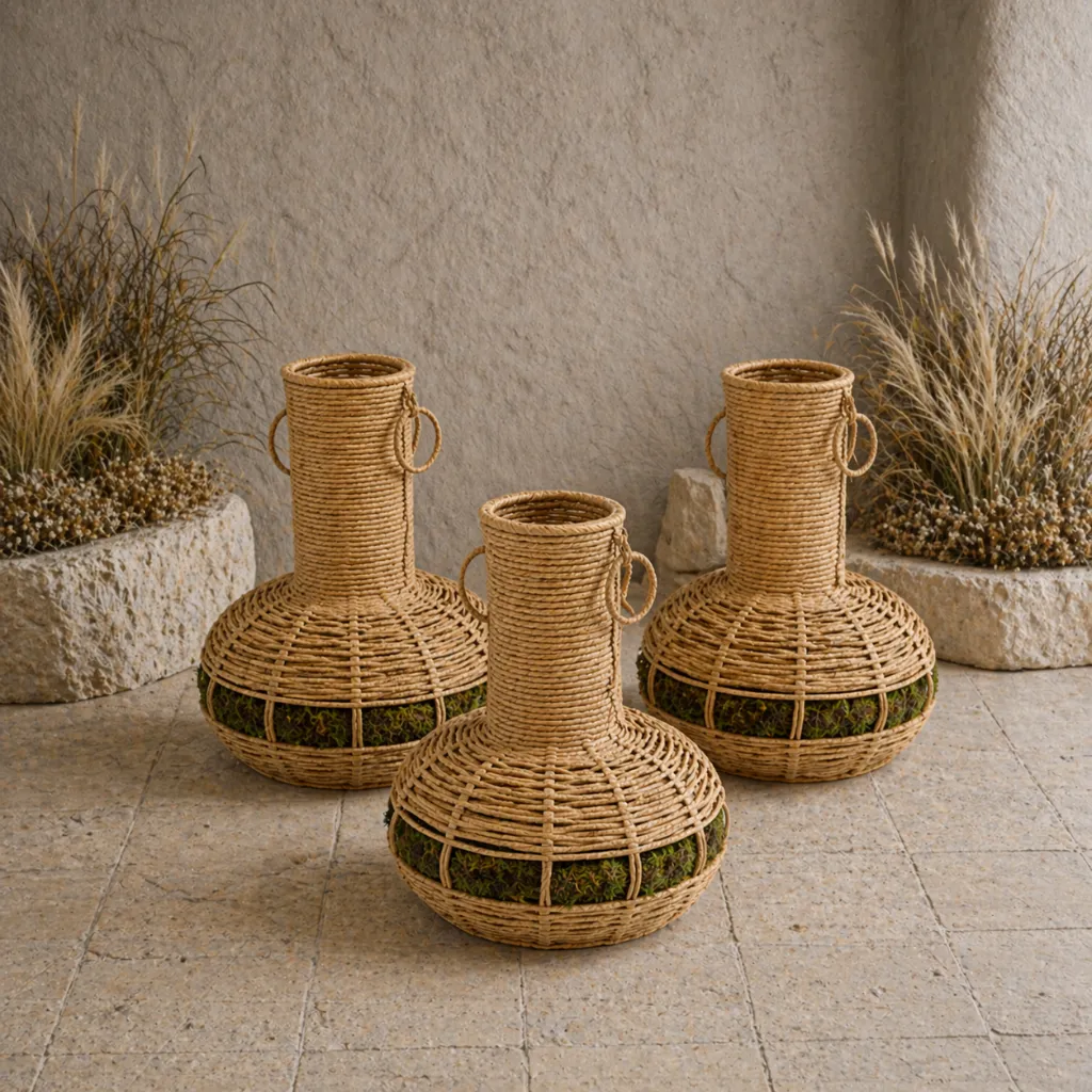 Artisan Rattan Vase Set.webp