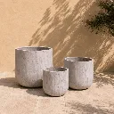 Sullivans gray clay indooroutdoor planter.webp