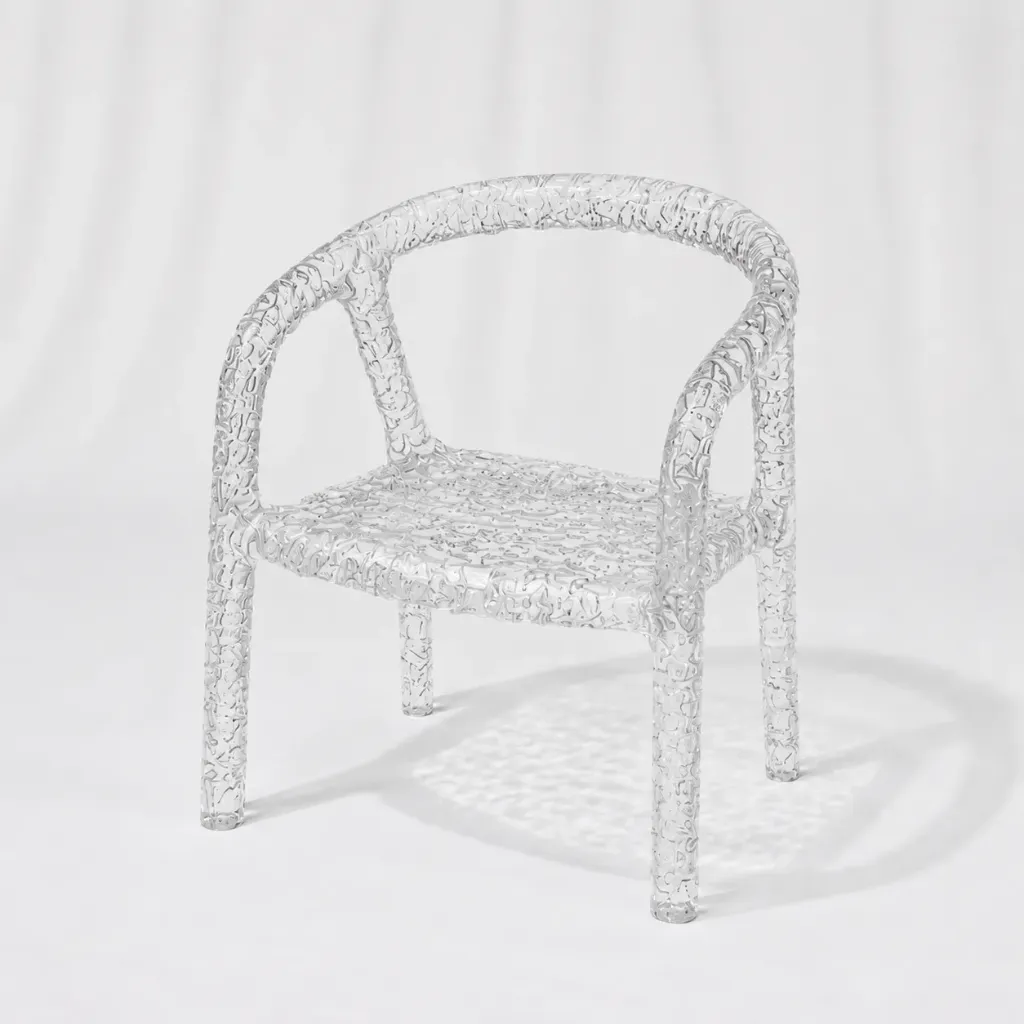 [Ch-021] Crystal Arc Chair