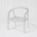 Crystal Arc Chair