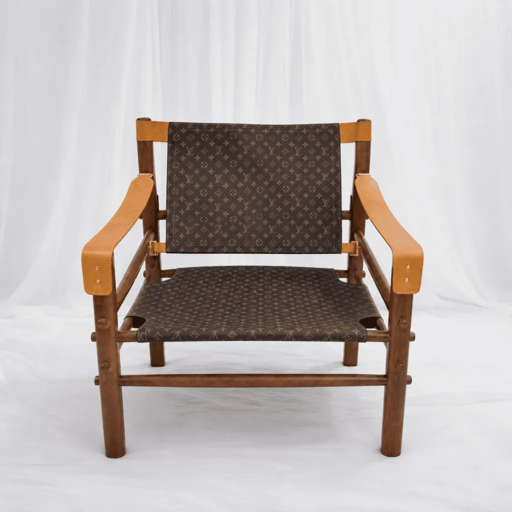 [Ch-059-C1] Regalia Sling (Camel with Dark Brown)