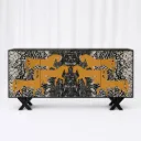 Gilded Stallion Cabinet