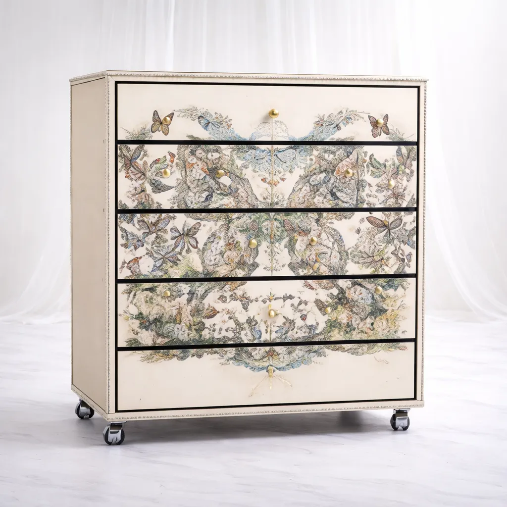 [Co-072] Papillon Art Cabinet