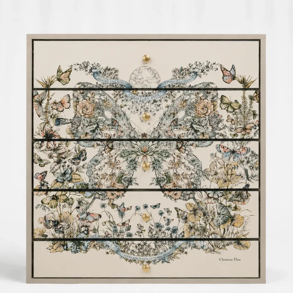 Papillon Art Cabinet