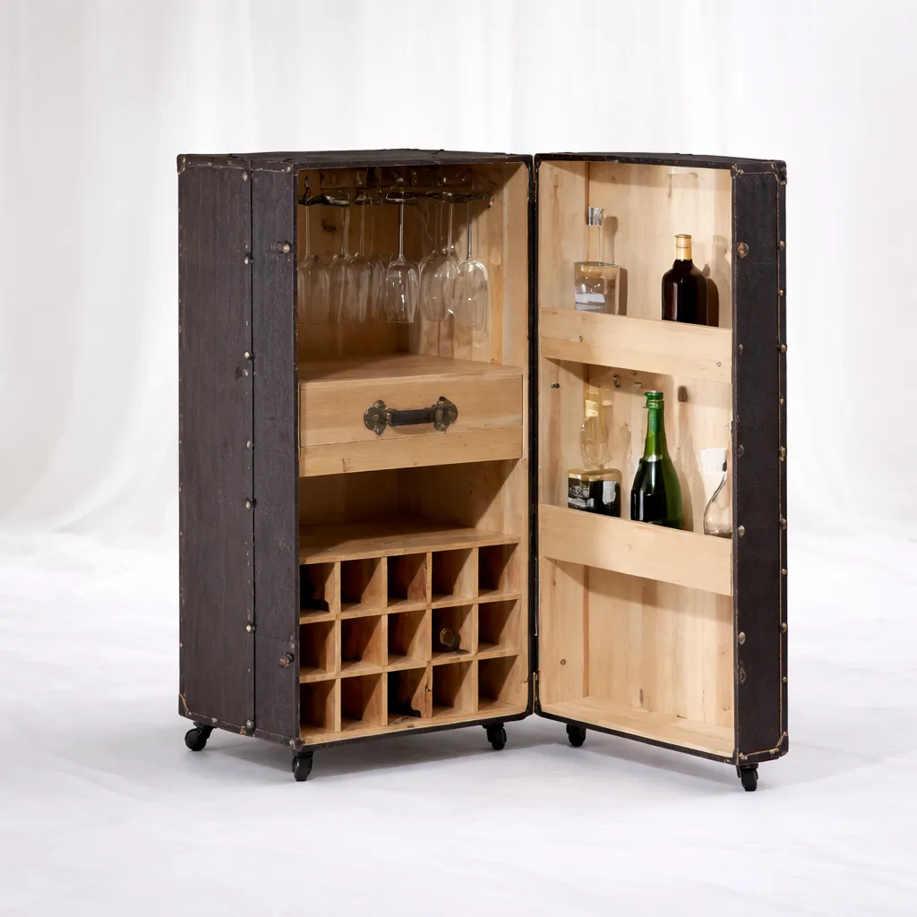 [Ds-107] Executive Bar Cabinet Trunk