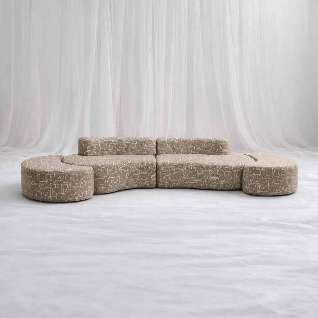 [Sof-143] Sandstone Curve Sectional