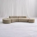 Sandstone Curve Sectional