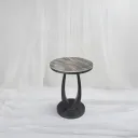 Carrara Halo Side Table