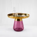 Modern Pedestal Side Table