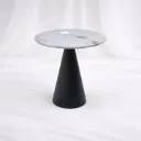 Obsidian Carrara Bistro Table