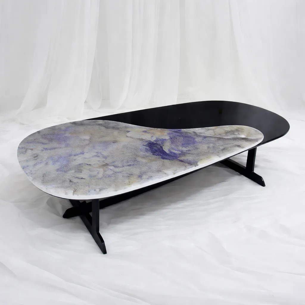 [tab-221] Noir Drift Coffee Table