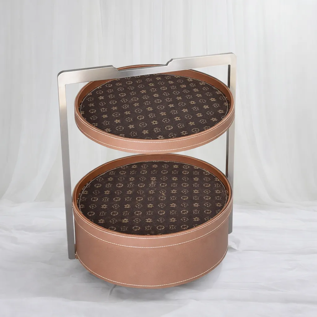 [Tt-252] Terracotta Luxe Tea Trolley