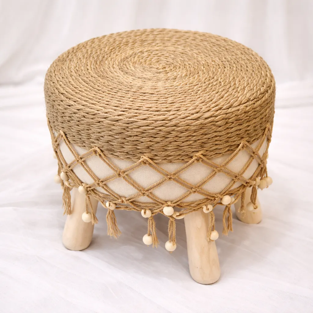 [RT-257] Aurelia Round Pouf Table