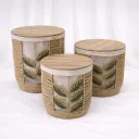 Bali Cane Storage Set