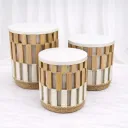 Kyoto Stripe Cylinder Set