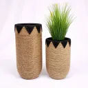 Sahara Crown Woven Planters