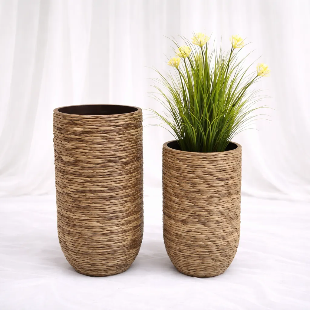 [RVP-314] Riviera Classic Weave Planter Set