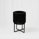 Obsidian Planter Stand Set
