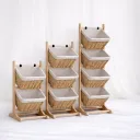 Ascend Wicker Organizer Stand