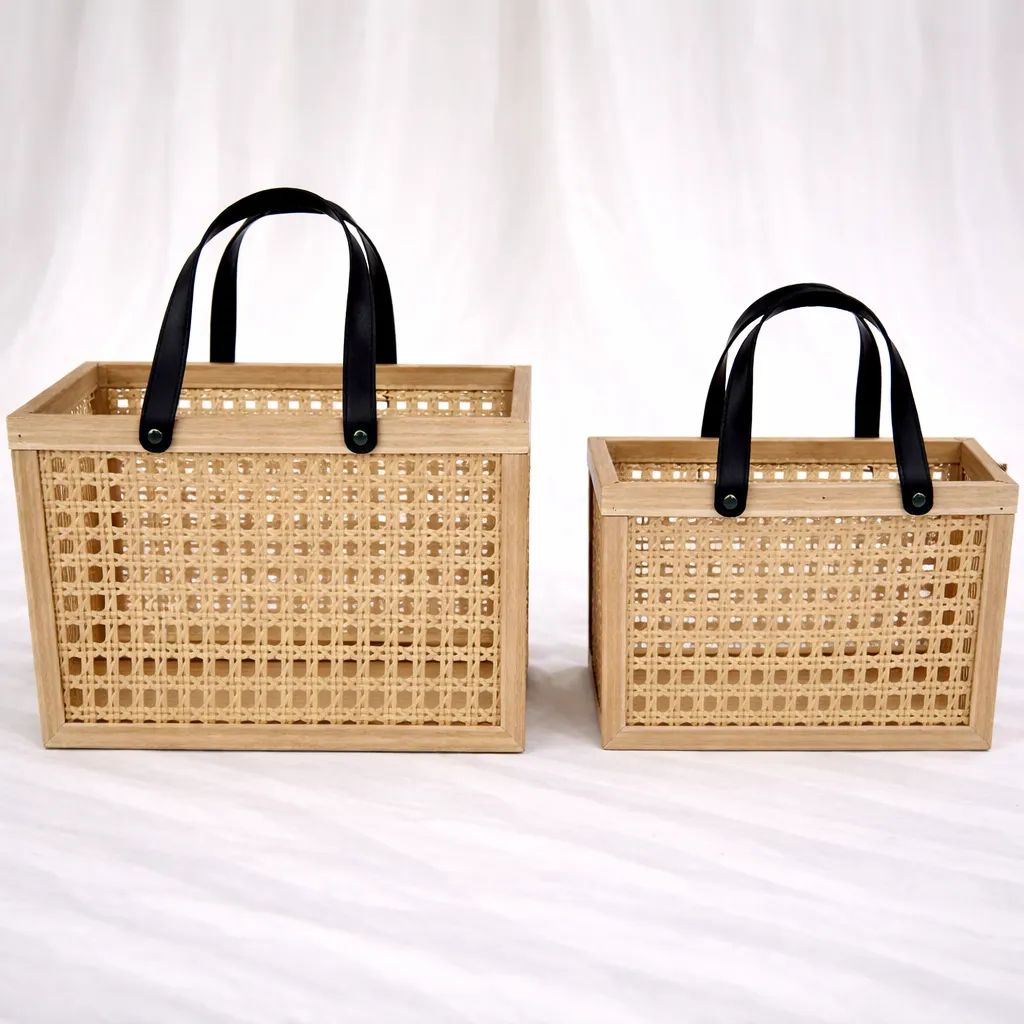 [RB-370] Royal Wicker Market Bag