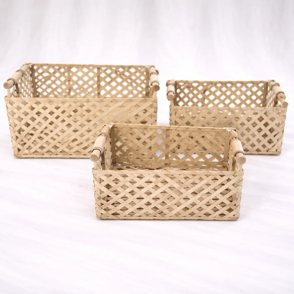 [RB-373] Savanna Cane Basket Set