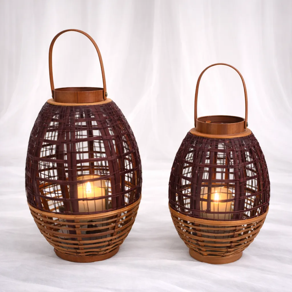 [RLS-391] Amber Dusk Lantern Set (S: 24*24*37)