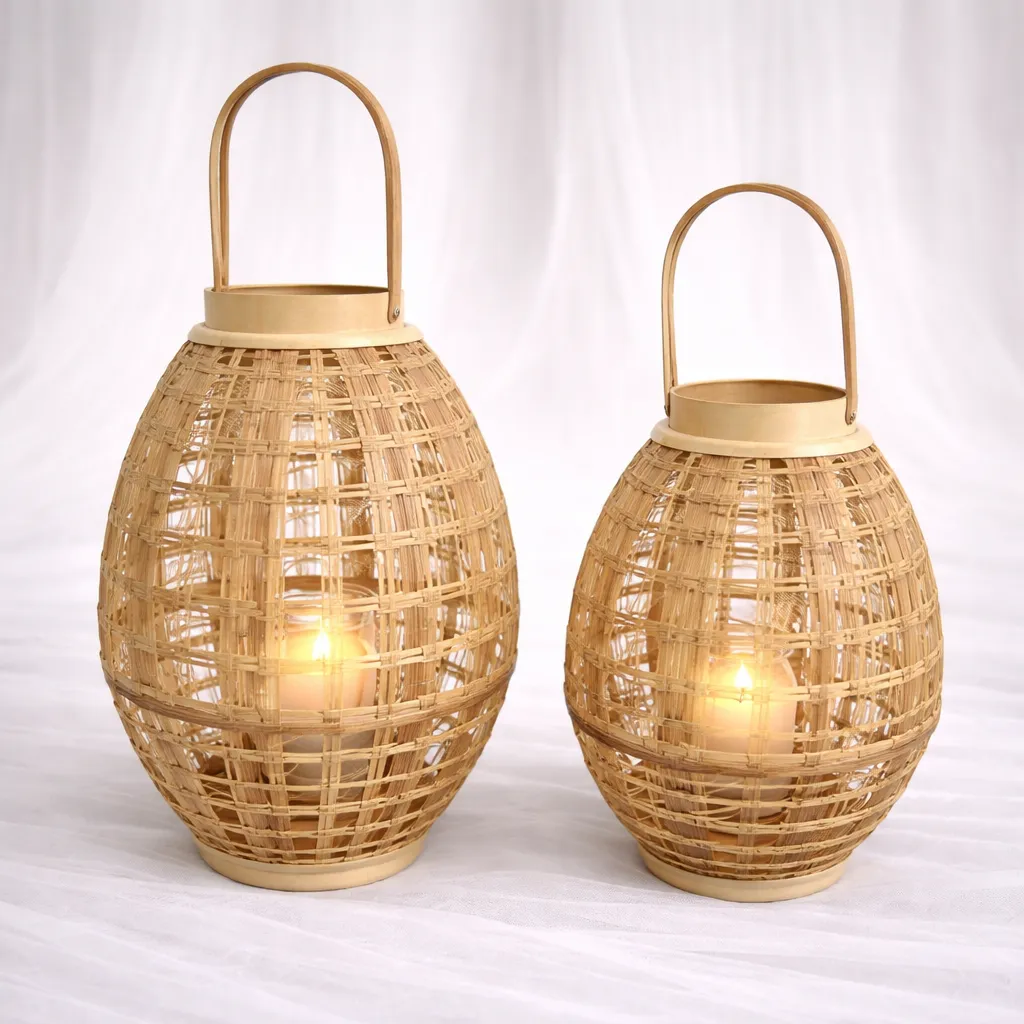 [RLS-392] Capri Aura Lantern Set (S: 24*24*37)