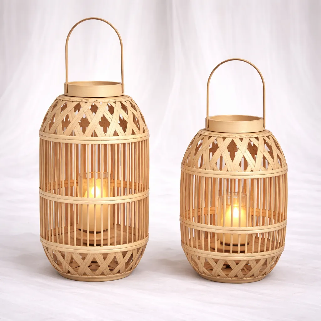 [RLS-402-S] Santorini Glow Lantern Set (S: 33*33*47)
