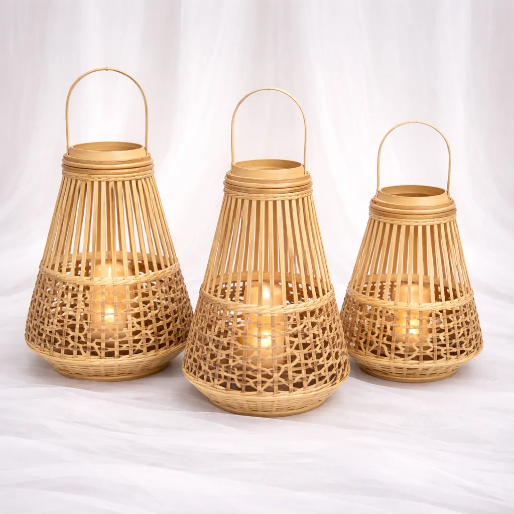 [RLS-403] Tuscany Light Lantern Set (S: 24*24*42)