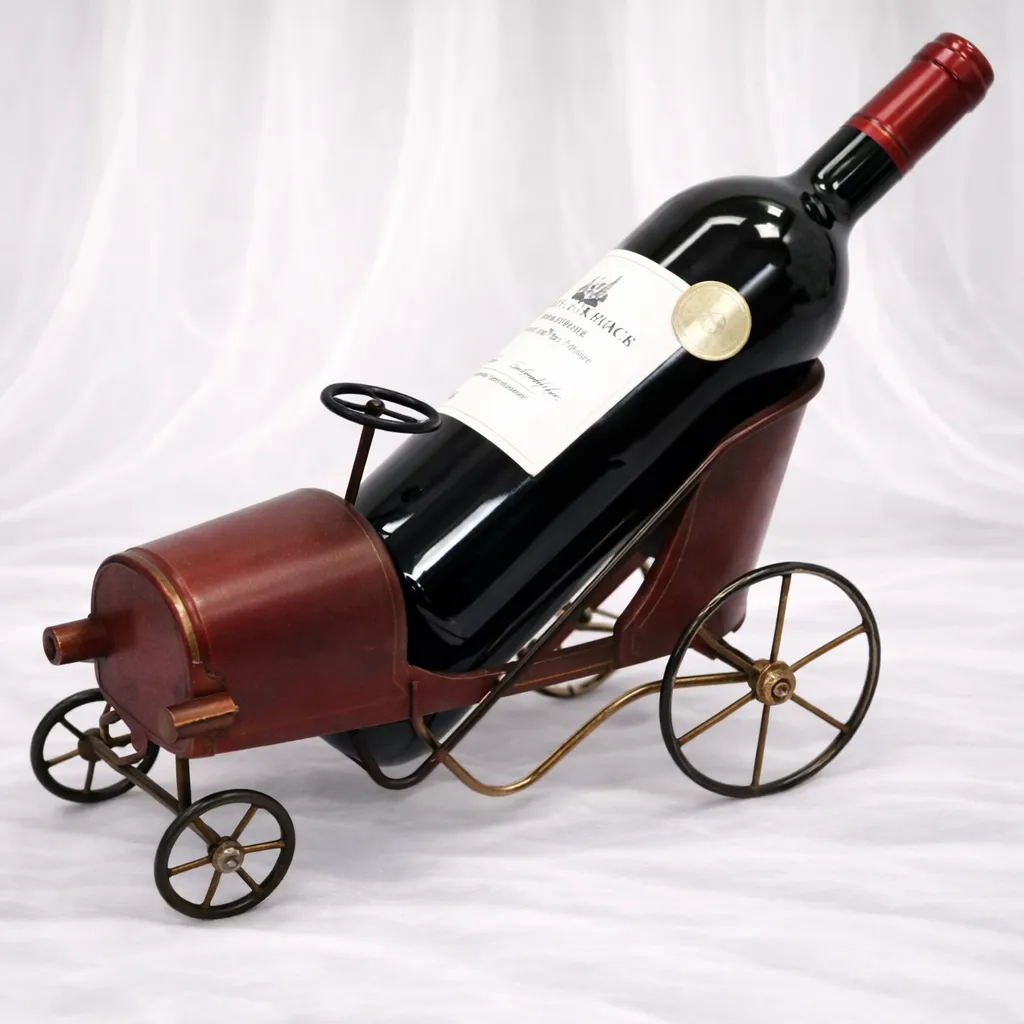 [BA-433] Vintage Warship Bottle Holder