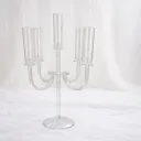 Seraphina Glass Candelabra