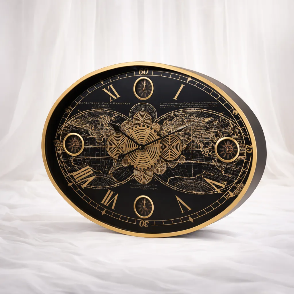 [CC-496] Royal Crest Wall Clock