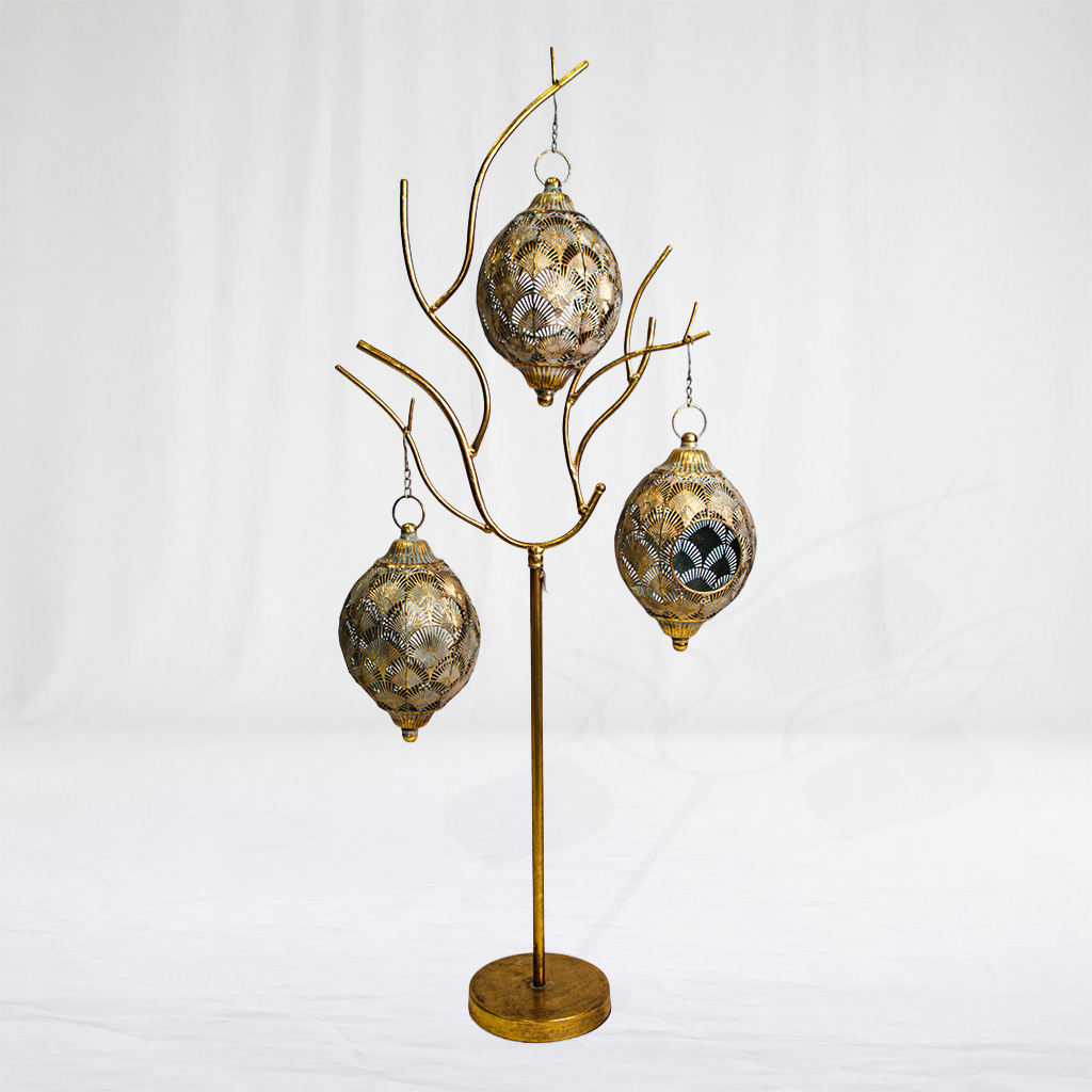 [MI-539] Elegant Moroccan-Style Lantern Lamp