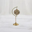 Ornate Filigree Ornament on Brass Stand