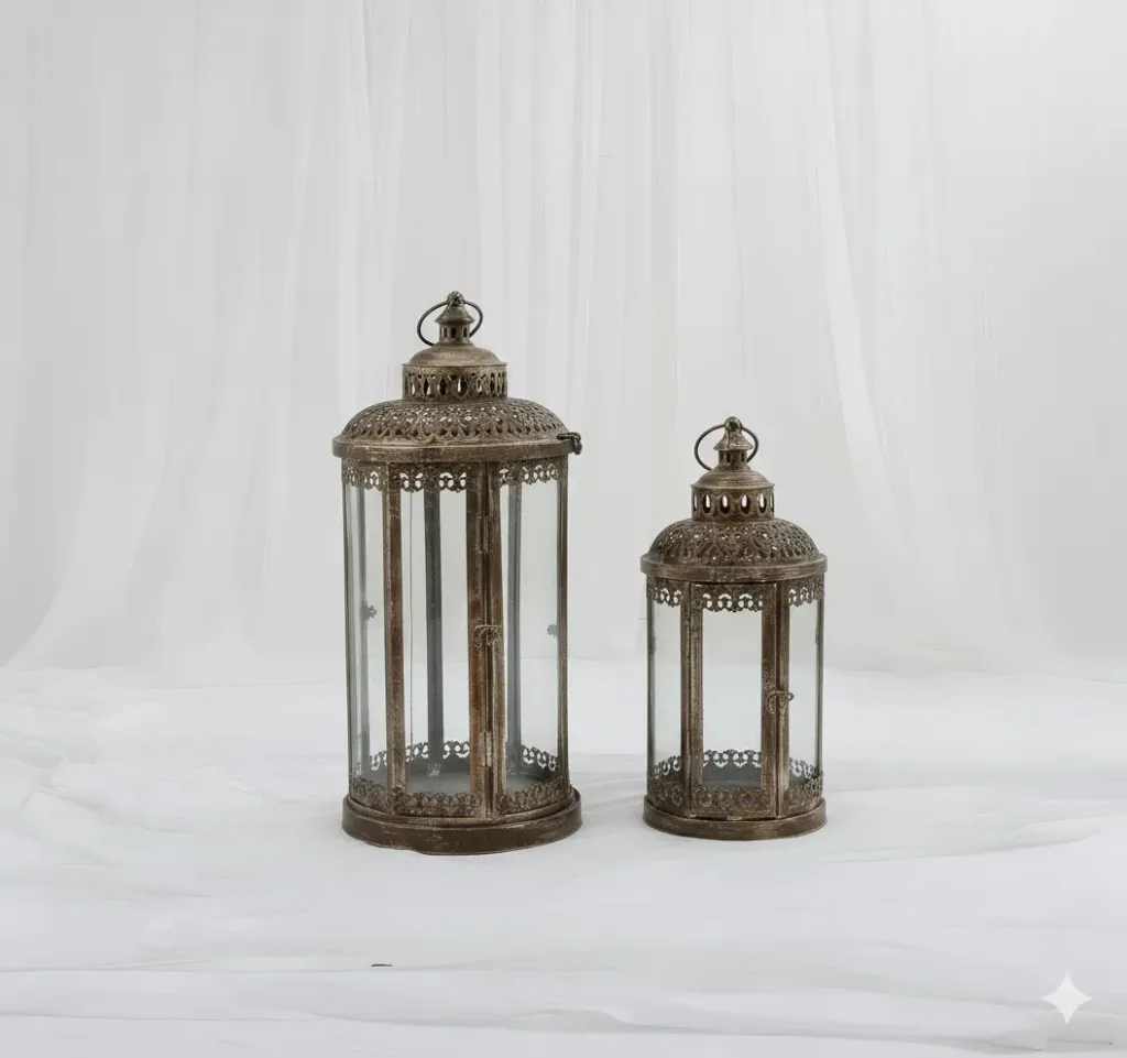 [MI-549] The Heritage Iron Lantern Set